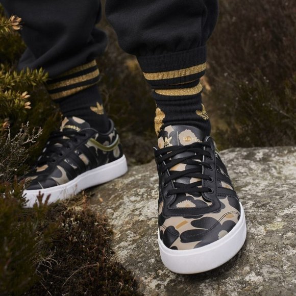 Adidas Bryony Marimekko Women’s Athletic Sneaker Black Trainers Tennis Shoe #264 - Picture 3 of 11